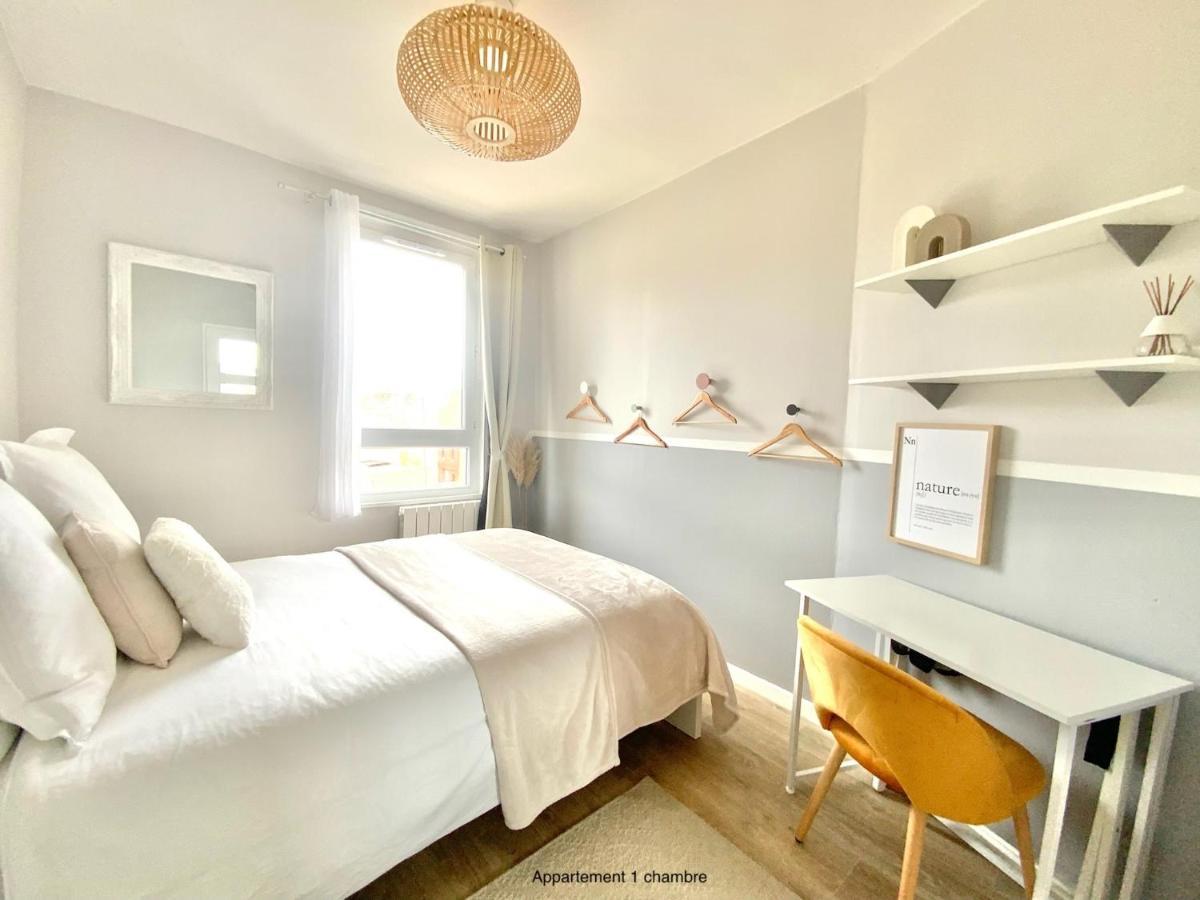 Appartements Chaleureux - 15 Min A Pied De La Gare Le Havre Ngoại thất bức ảnh