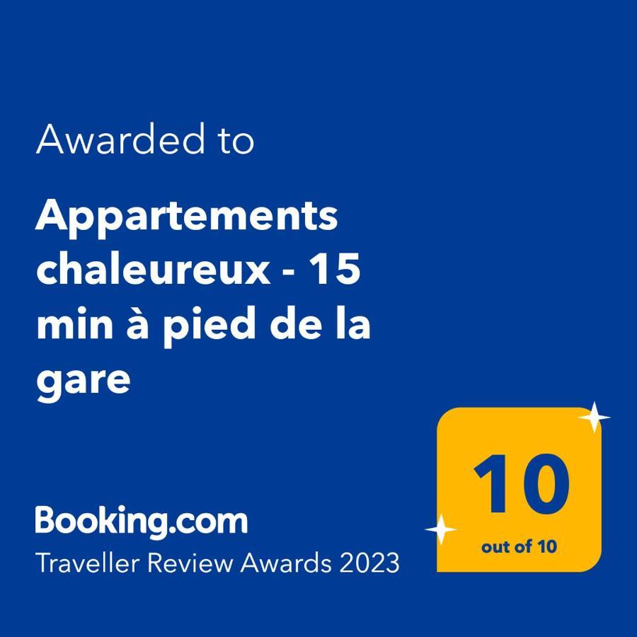 Appartements Chaleureux - 15 Min A Pied De La Gare Le Havre Ngoại thất bức ảnh