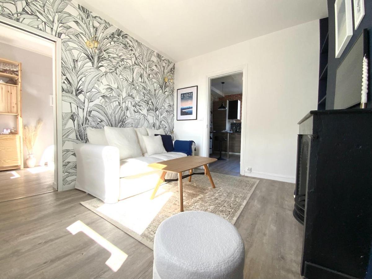 Appartements Chaleureux - 15 Min A Pied De La Gare Le Havre Ngoại thất bức ảnh