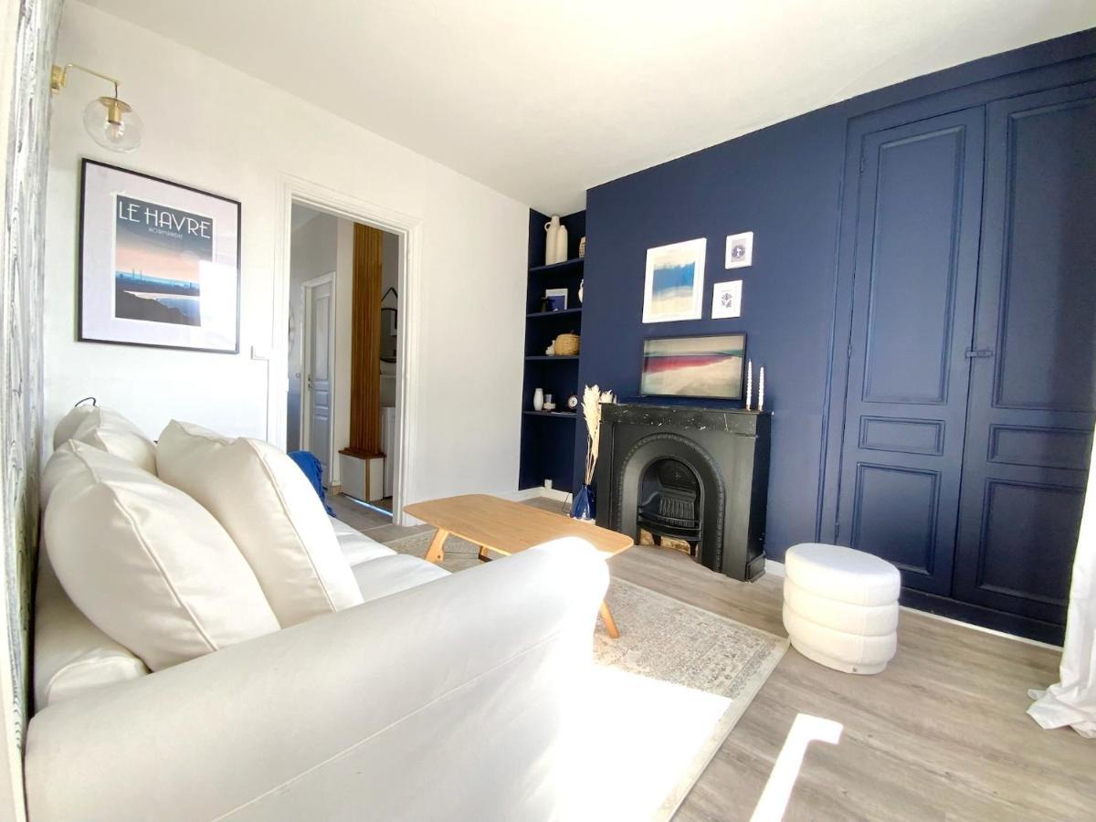 Appartements Chaleureux - 15 Min A Pied De La Gare Le Havre Ngoại thất bức ảnh